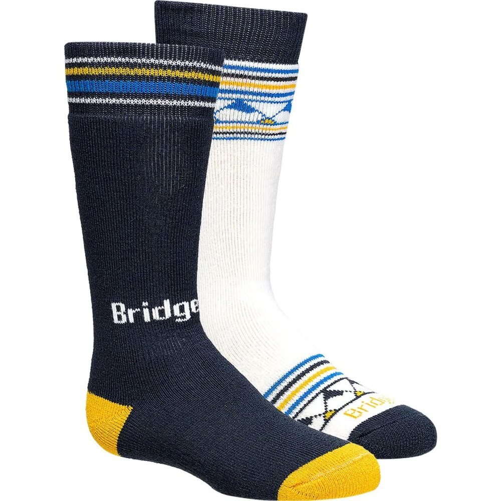 Bridgedale Kids Merino Wool Ski Socks 2 Pack